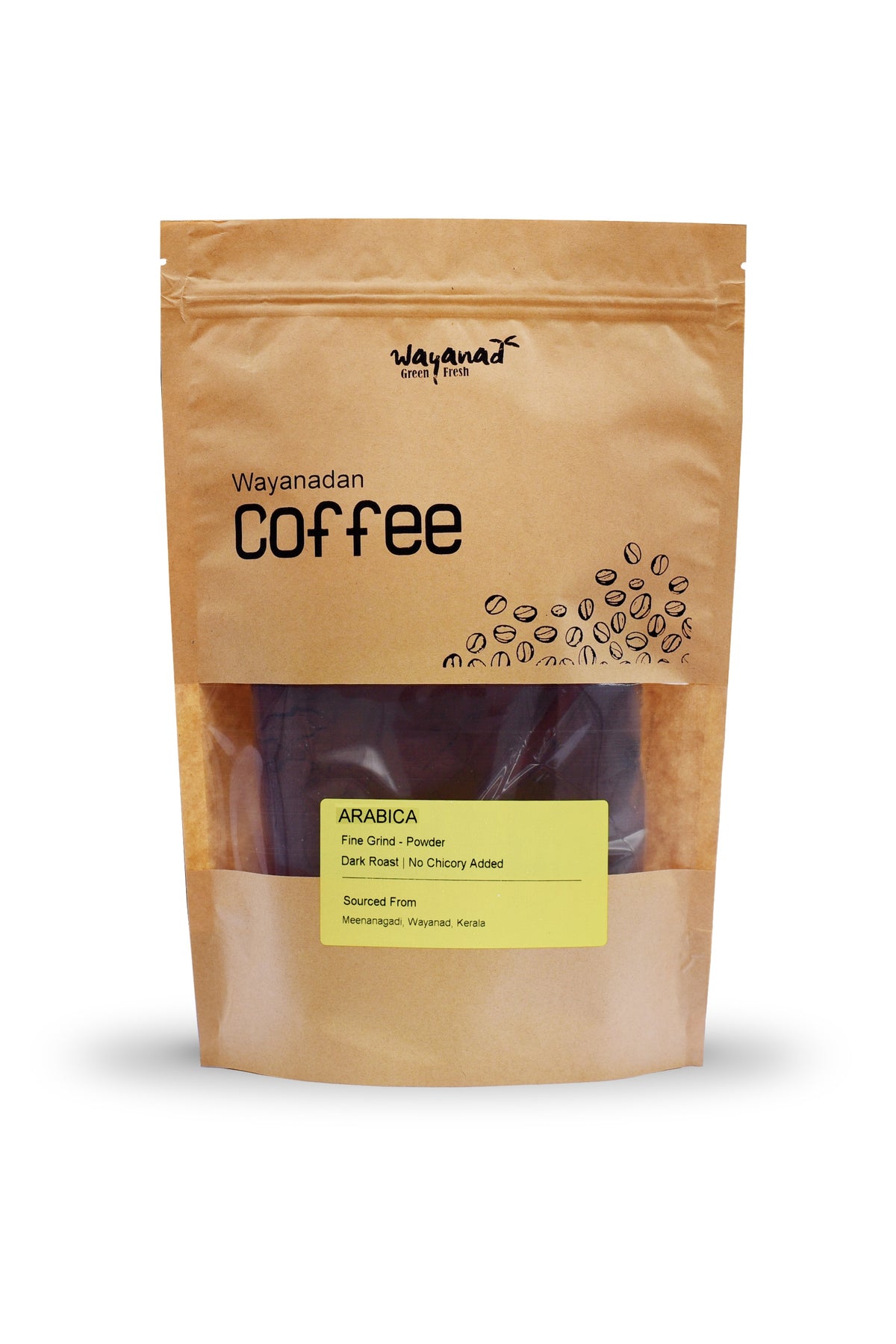Dark Roast | Fine Grind | 100 % Arabica - Home Espresso | Moka pot - Wayanad Green Fresh