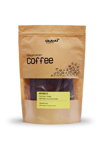 Dark Roast | Fine Grind | 100 % Arabica - Home Espresso | Moka pot - Wayanad Green Fresh